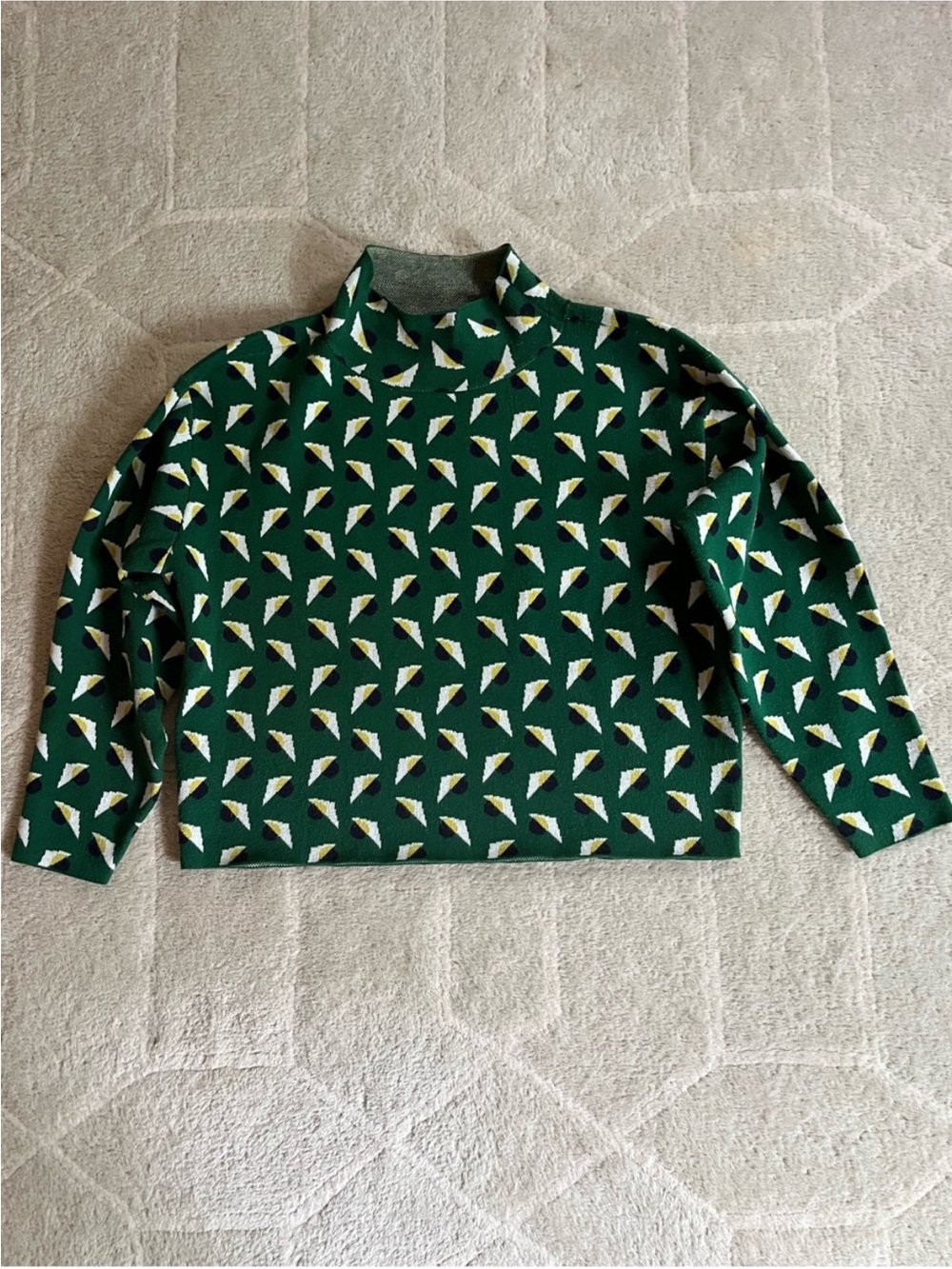 Anthropologie Maeve Carys Mock Neck Sweater, M - Picture 3 of 4